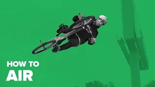 Как научиться высоко вылетать в квотере на BMX и MTB. Air, набор скорости, вылет с радиуса или рампы