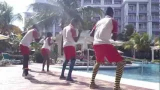 Danza kuduro Jamaica style!!! Riu Ocho Rios 2013