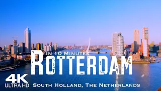 ROTTERDAM Drone Aerial 4K 🇳🇱 | Holland Netherlands Nederland