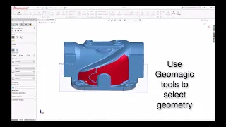 Geomagic for SOLIDWORKS - 3D Mesh to Solid