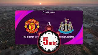 [In 5 minutes] | Manchester United V Newcastle | Premier League 2023-24