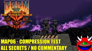 Doom 2: DBP64: The Vast Silence - MAP06 Compression Test - All Secrets No Commentary Gameplay