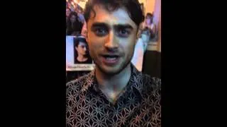 Daniel Radcliffe Shout Out to us