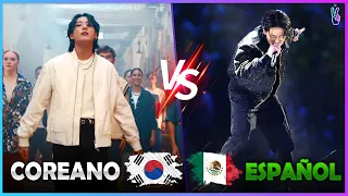 Asi Se Escucharía BTS 👑 Si Cantara en Español 🎙😱