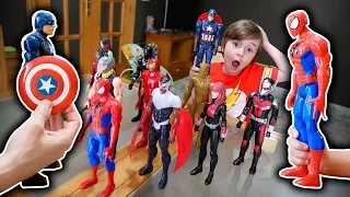 MARCOS PRETEND PLAY WITH MARVEL TOYS - Avengers Endgame