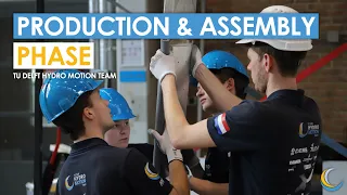 Production & Assembly Phase 2024 | TU Delft Hydro Motion Team