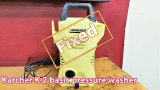 Karcher High Pressure Washer K 2 Basic Restoration