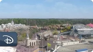 Time-Lapse: Seven Dwarfs Mine Train in New Fantasyland | Walt Disney World