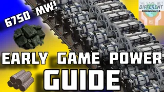 Early Game Power Guide: Satisfactory Plus