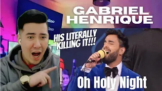 [REACTION] 🇧🇷 Oh Holy Night - Gabriel Henrique com Orquestra Ópera Nationale Bucuresti Romania