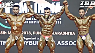 Upto 100 Kg Weight Category Mr INDIA 2018 - Comparison And Results