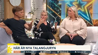 Här möts den nya  Talangjuryn för första gången | Nyhetsmorgon | TV4 & TV4 Play