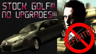 Defeating Baron with stock Golf GTI | No performance upgrade | Need for Speed Most Wanted 2005