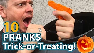 10 TOP Halloween Pranks when Trick-or Treating!