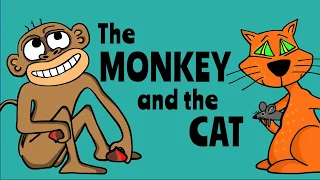 Aesop Fables for Kids - The Monkey and the Cat READ ALOUD Story