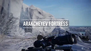 Arakcheyev Fortress 100% Completion Guide (EASY) Sniper Ghost Warrior Contracts