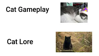 Cat Gameplay vs Cat Lore