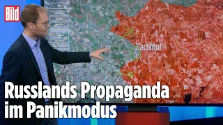 Ukraine rückt vor: Russen nach ersten Geländeverlusten in Panik | BILD Lagezentrum