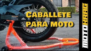 Caballete para moto | Como usarlo adecuadamente | Motokrag