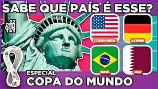 🗽🌎 DESCUBRA O PAÍS DA COPA PELO PONTO TURÍSTICO ⚽🟩🟨Especial Copa do Mundo | jogo das perguntas