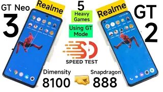 Realme GT 2 vs GT Neo 3 Speedtest Using GT Mode Shocking Results OMG 😱