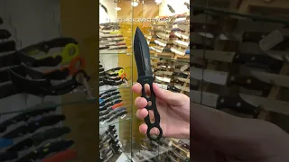 Cкелетный нож Black Fox Throwing Knife сталь 440