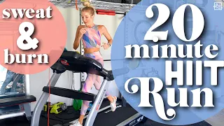 20 Min Interval Treadmill Workout: HIIT Run to Burn Calories & Boost Metabolism