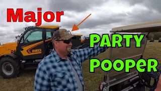 Party Pooper Clint From @C_CEQUIPMENT Kills my dreams at the Florida Auctions