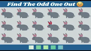 Find The Odd Emoji Out | Emoji Quiz part 08