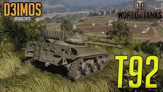 World of Tanks: T-92 Light tank MURICA!