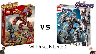 Hulkbuster vs War Machinebuster | Lego Marvel sets 76104 & 76124 review
