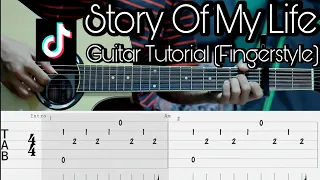 Story Of My Life - One Direction | Guitar Tutorial Fingerstyle | TAB + CHORD