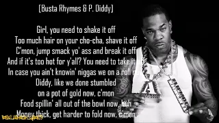 Busta Rhymes - Pass the Courvoisier, Part II ft. P. Diddy & Pharrell Williams (Lyrics)