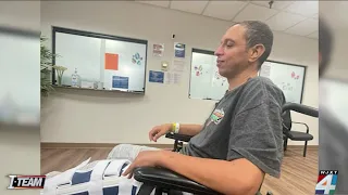 Man left at Jacksonville bus stop with broken leg doing ‘much better’ as he recovers