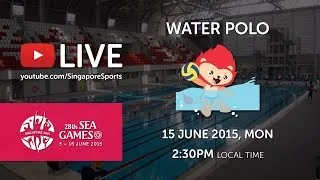 Waterpolo Women Philippines vs Indonesia (Day 10) | 28th SEA Games Singapore 2015