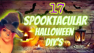 17 Spooktacular Halloween DIY's / budget friendly Halloween Crafts