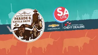 WATCH LIVE: 2024 Western Heritage Parade & Cattle Drive in downtown San Antonio