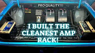 1989 Box Chevy Build Ep.34 Building A Killer AMP Rack!!!