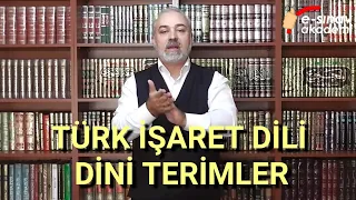 #Türk İşaret Dili - Ünite- 14  Dini Terimler #e-sınav akademi