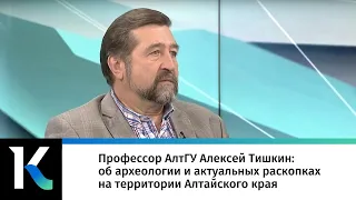 Профессор АлтГУ Алексей Тишкин: об археологии и актуальных раскопках на территории Алтайского края