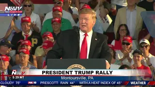 FULL RALLY: President Trump in Montoursville, Pennsylvania