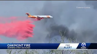 Wildfire burns 100 acres near Timberon as evacuations remain in place