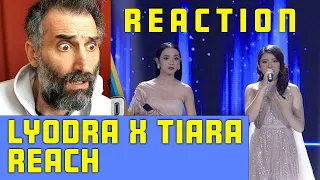 LYODRA X TIARA - REACH (Gloria Estefan) singer reaction