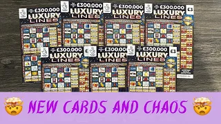 🥳 £36 OF THE NEW LUXURY LINES SCRATCH CARD FROM THE NATIONAL LOTTERY & A ROAD TRIP 😂