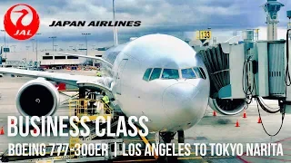 JAPAN AIRLINES BUSINESS CLASS BOEING 777-300ER | LAX-NRT