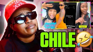 Dearra CL0NE said he had to PR0TECT his GF 😱 Chile from what the TRUTH 🤣🤣🤣