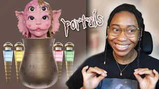 MELANIE MARTINEZ PORTALS PARFUMS REACTION!!!🤯✨(THE COLLECTION IS RESTOCKED!!!)🧚🏽‍♀️