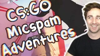 CS:GO MICSPAM ADVENTURES (Reaction Video)