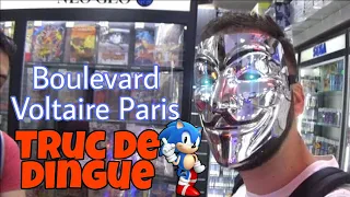 VISITE BOUTIQUES RETROGAMING À PARIS RÉPUBLIQUE ! Trader et Retrogameplay. La Folie !!