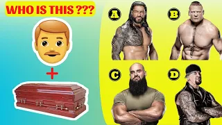 Can You Guess "The name of WWE Superstars by EMOJI" ?